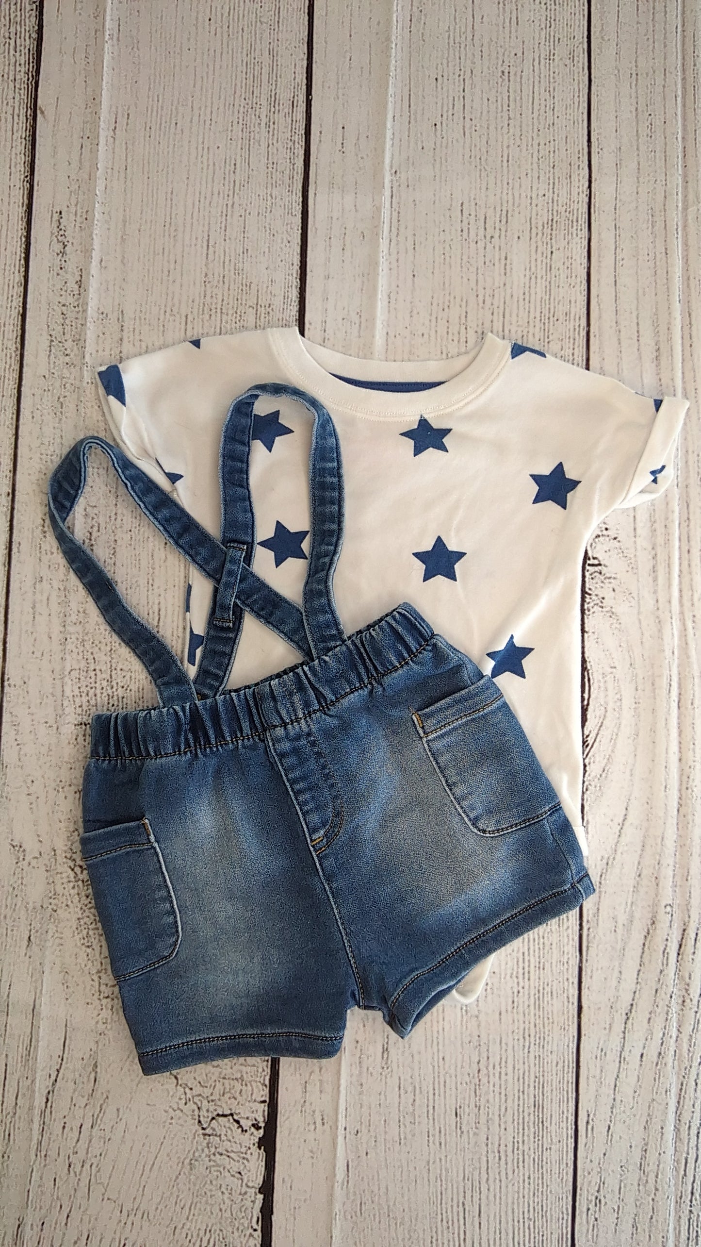 Stars Overall Set - 9mo