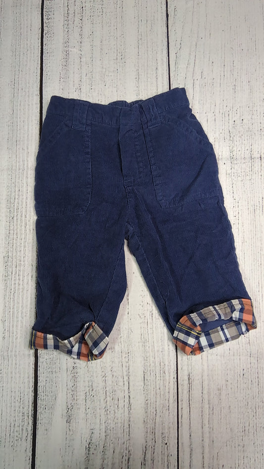 Disney Corduroy Navy Pants - 6mo