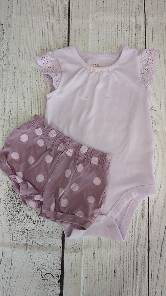 Carters Polka Dot Set - 9mo