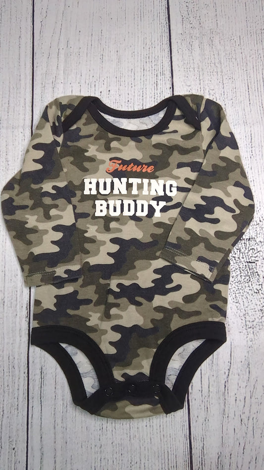 Camo Long Sleeve Onesie - 6mo