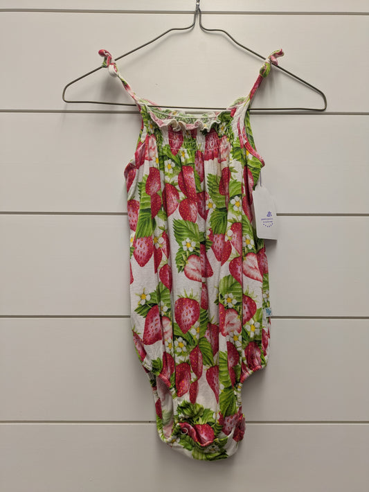 POSH PEANUT Bamboo ROMPER - *WT* - 24mo