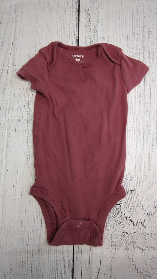 Carters Short Sleeve Onesie - 6mo