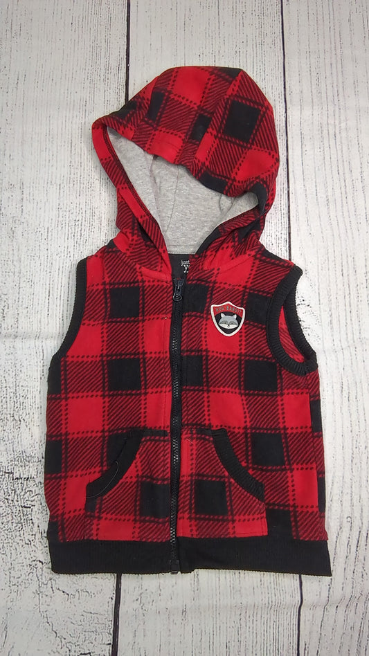 Carters Plaid Vest - 18mo