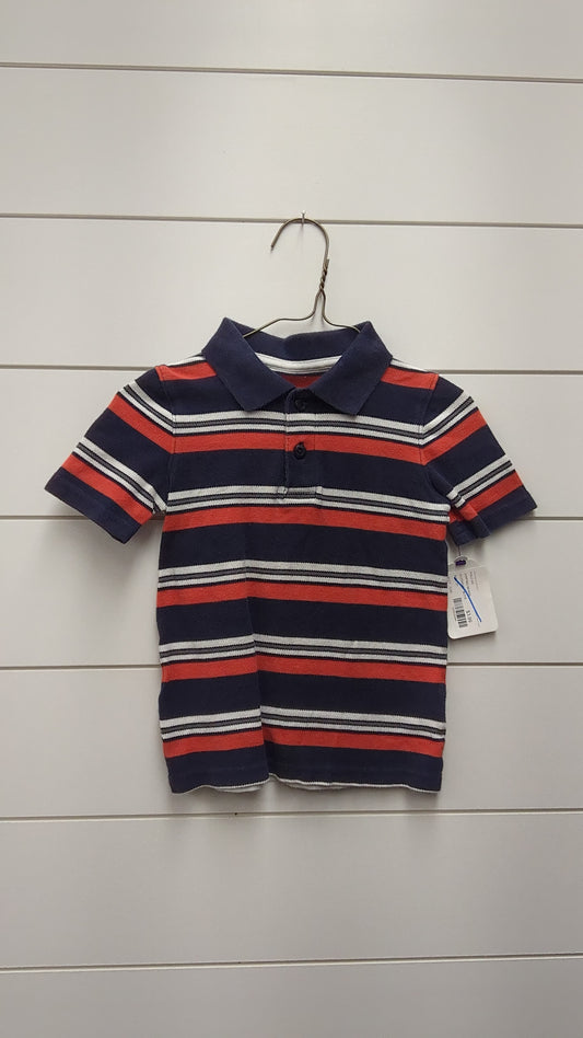 Jumping Beans Polo SS - *WT* - 2T