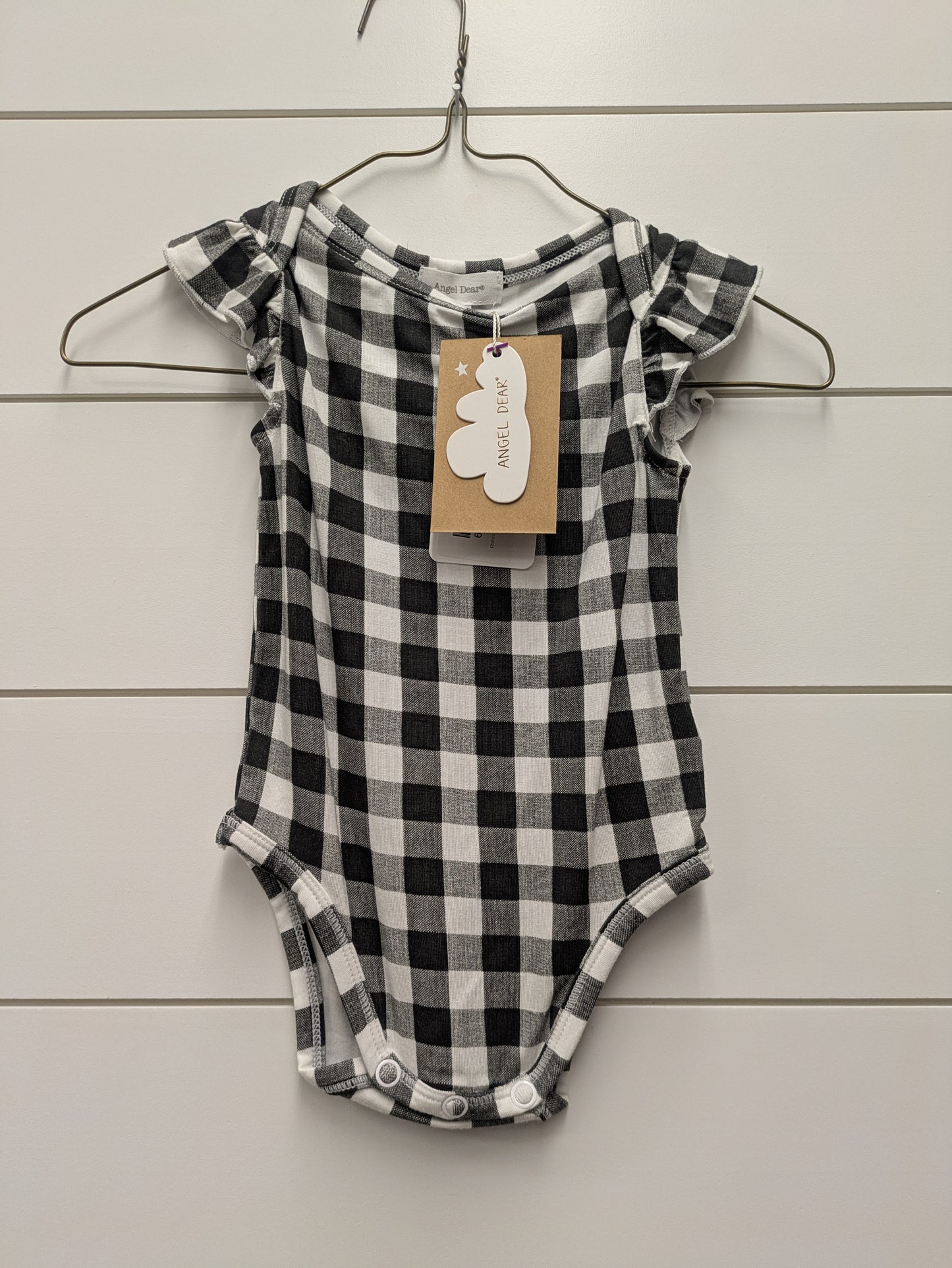 ANGEL DEAR BAMBOO BODYSUIT-NWT - *WT* - 6mo