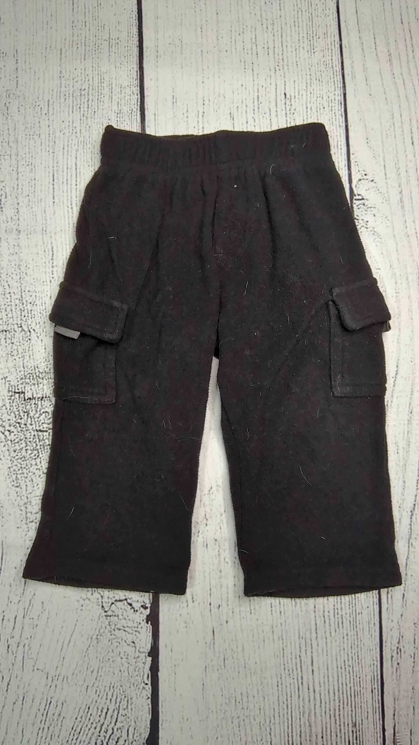 Black Fleece Pants - 9mo