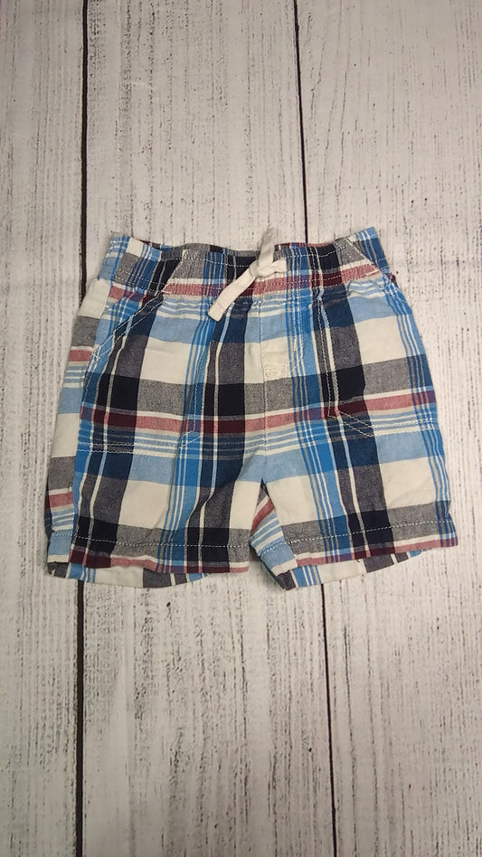 Plaid Shorts - 18mo