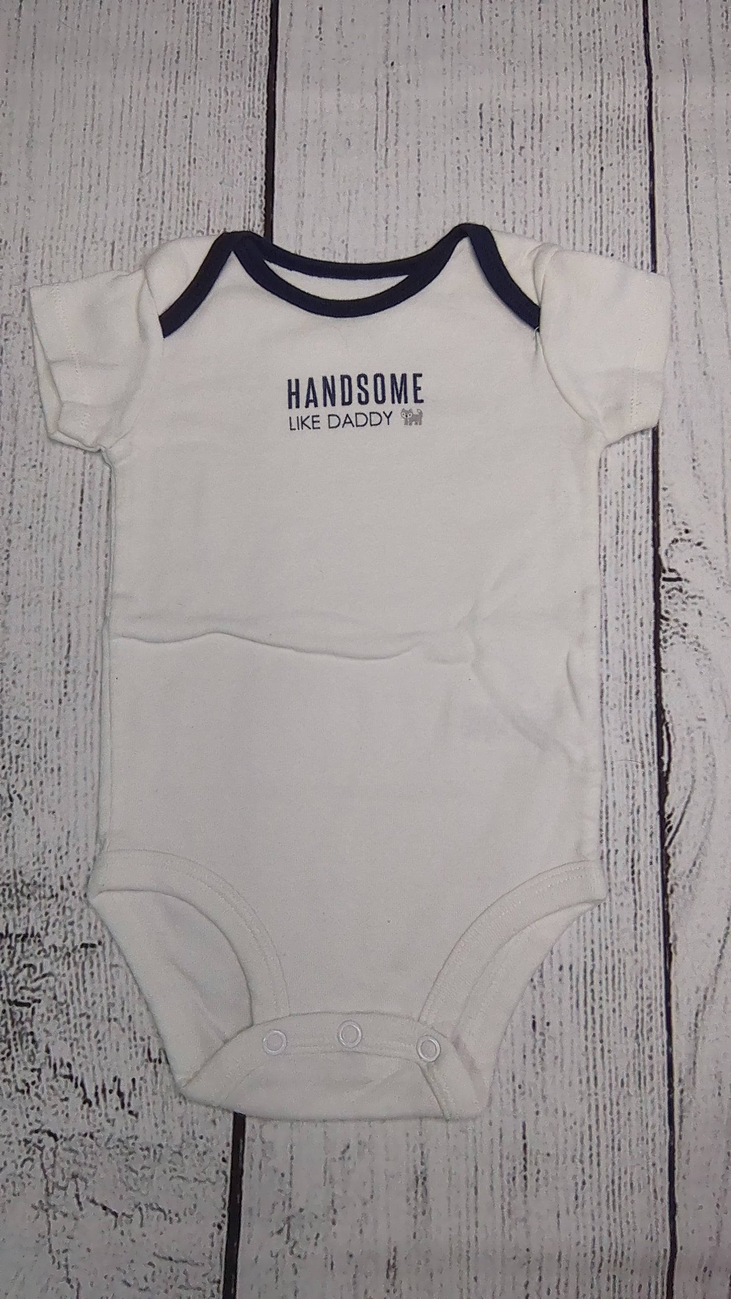 Carters Handsome Onesie - 6mo