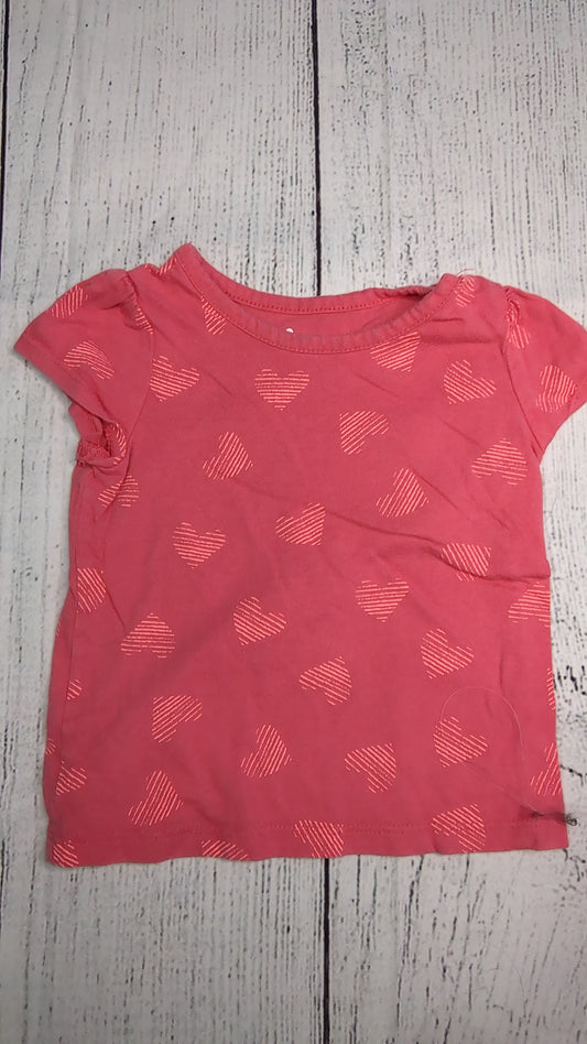 Hearts Short Sleeve - 18mo