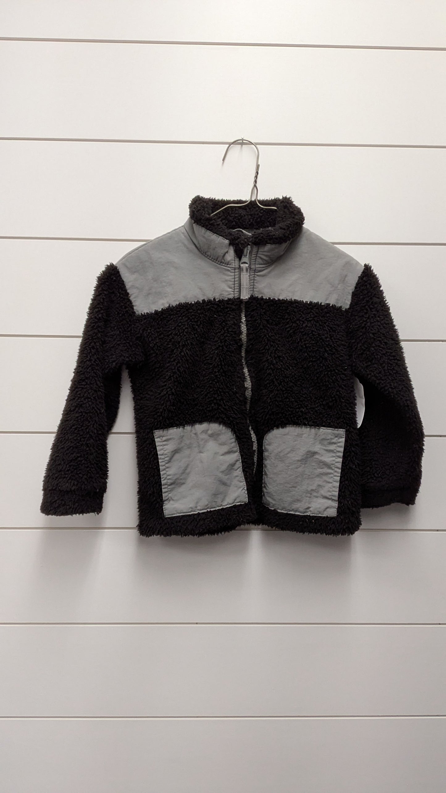 CAT AND JACK ZIP UP FLEECE - *WT* - 3T