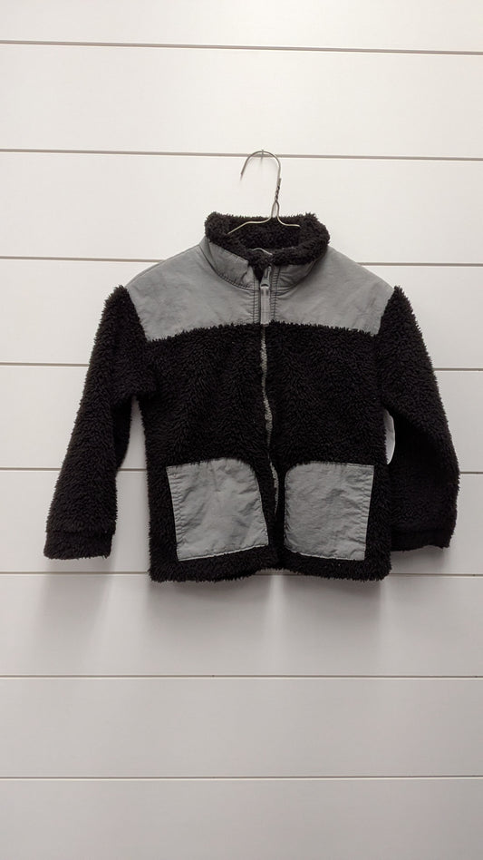 CAT AND JACK ZIP UP FLEECE - *WT* - 3T