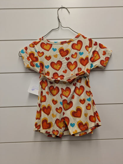POSH PEANUT Bamboo CLASSIC PAJAMA SHORTS SET - *WT* - 2T