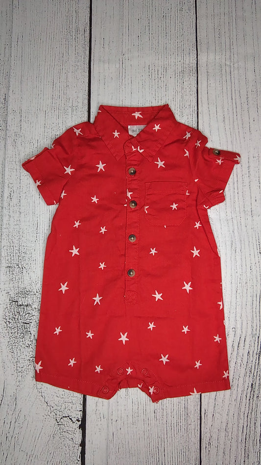 Star Romper - 9mo