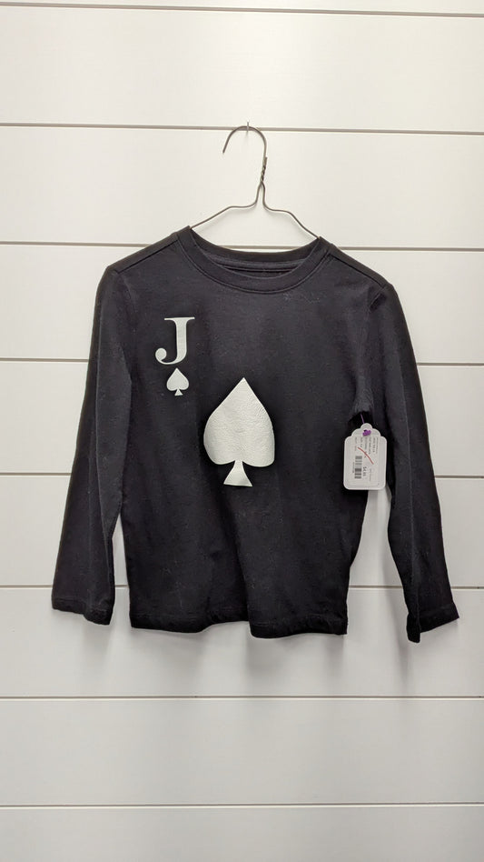 CAT AND JACK JACK TEE LS - *WT* - 5T
