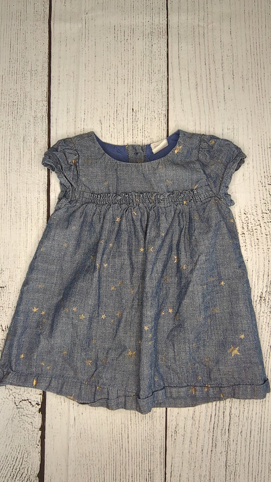 GAP Stars Dress - 12mo