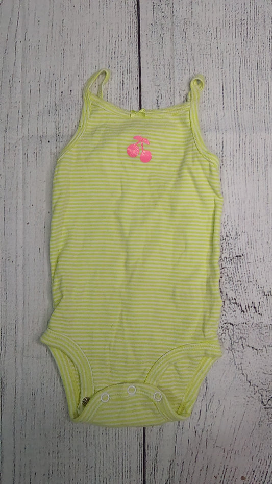 Carters Cherry Tank Onesie - 6mo