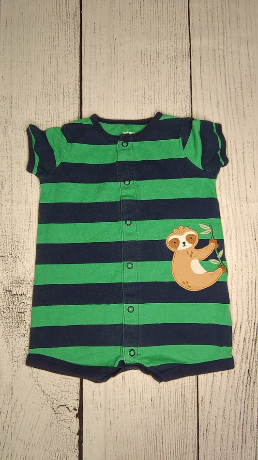 Carters Sloth Romper - 9m0