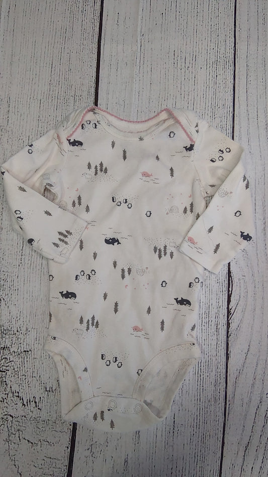 Carters Long Sleeve Onesie - 6mo