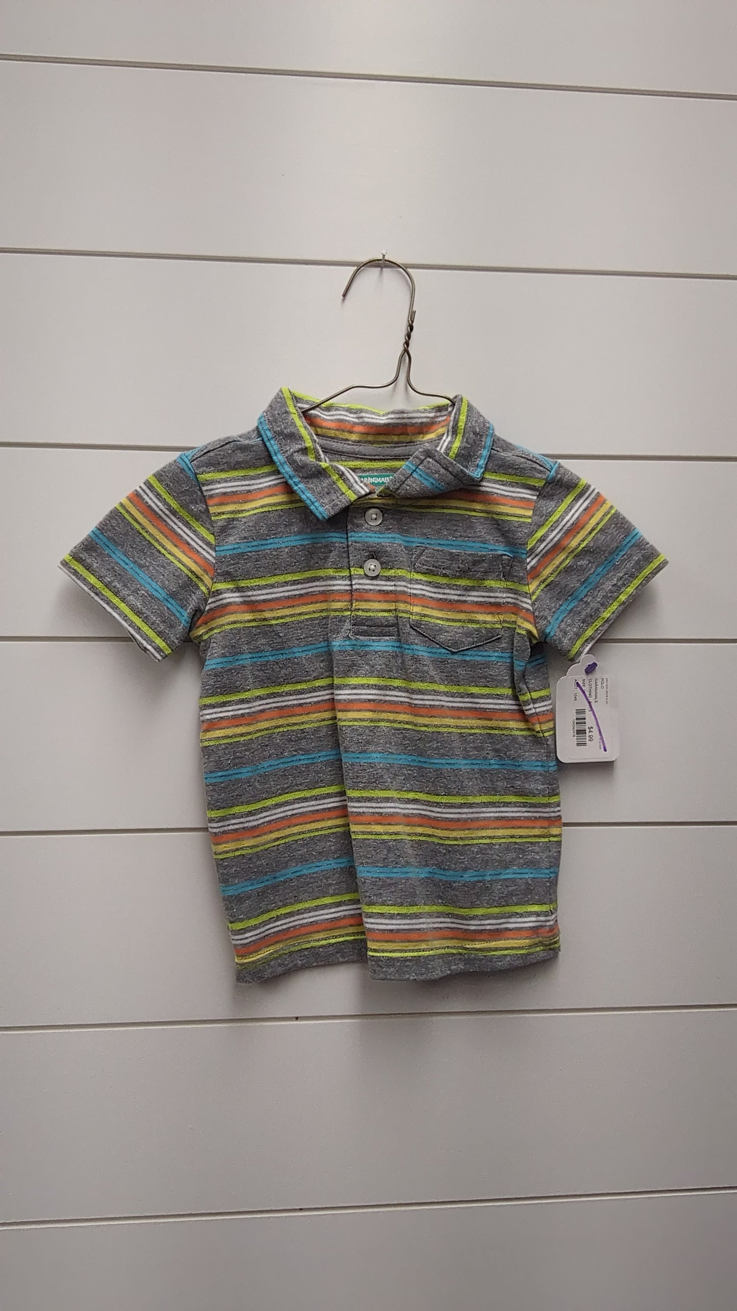 Garanimals Polo SS - *WT* - 2T