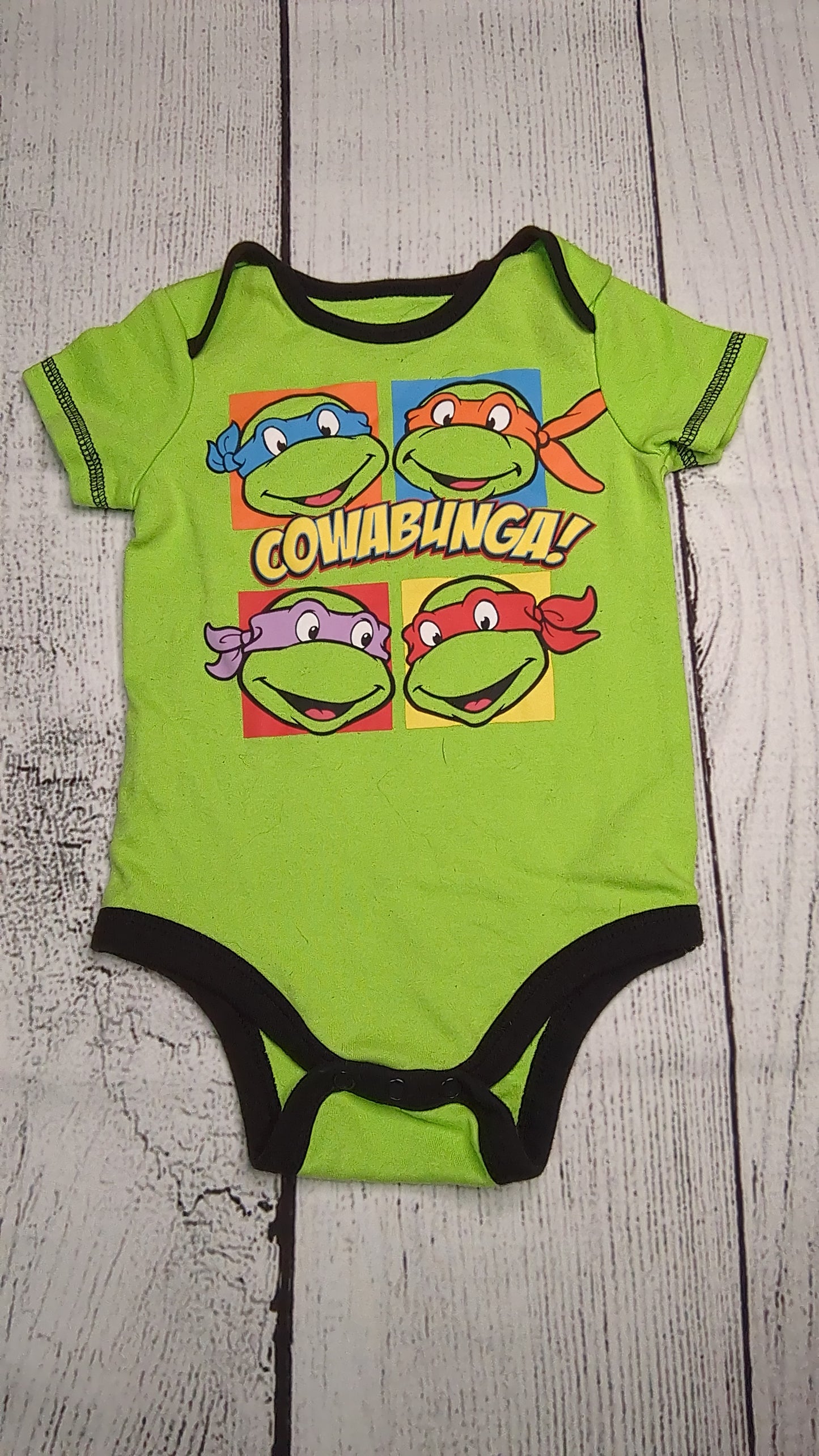 Ninja Short Sleeve Onesie - 9mo