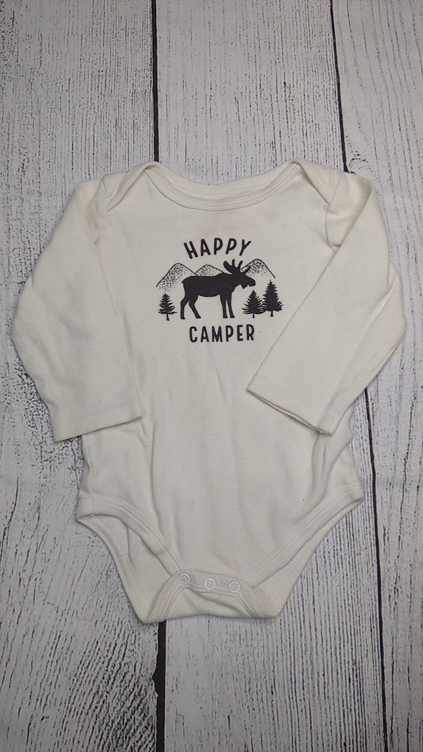 Camper Long Sleeve Onesie - 18mo