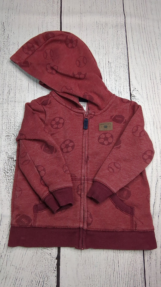 Carters Zip Hoodie - 18mo