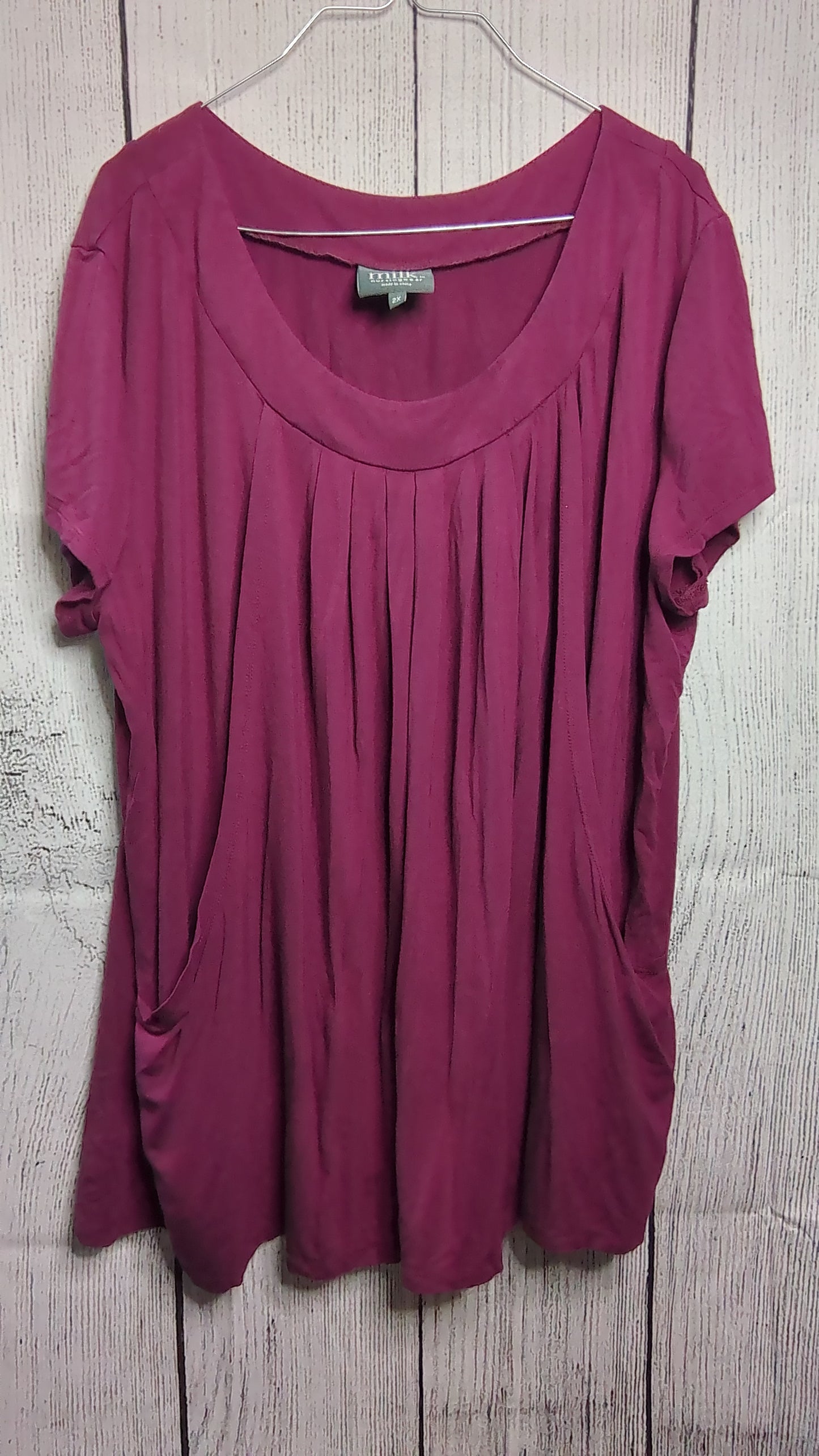 Milk Nursing Wear Tunic - 2XL