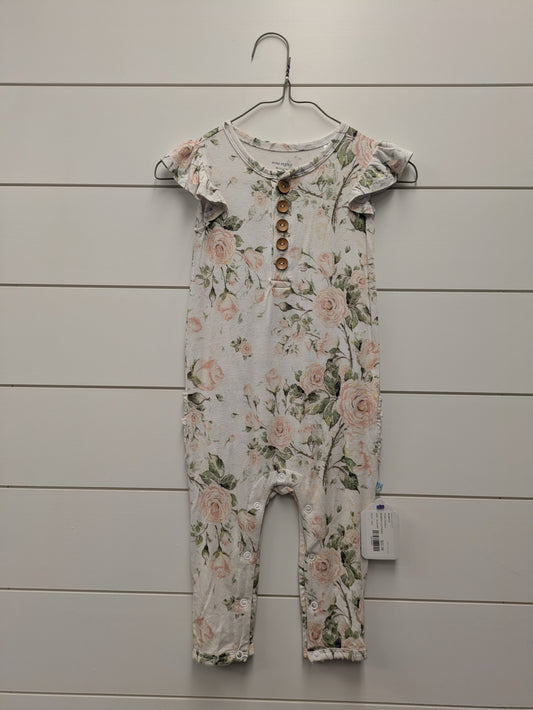 POSH PEANUT Bamboo ROMPER - *WT* - 24mo
