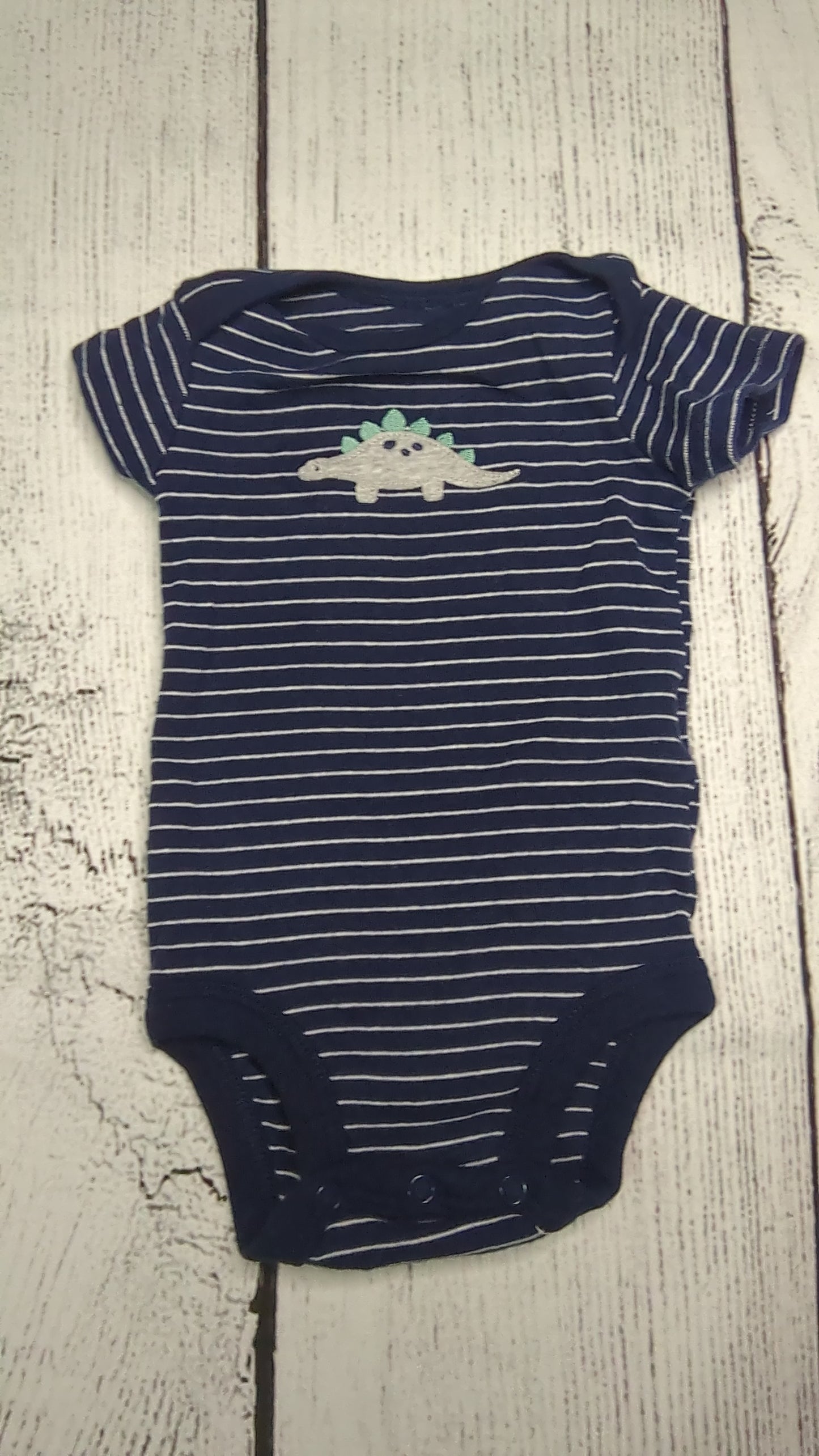 Carters Dino Short Sleeve Onesie - 3mo