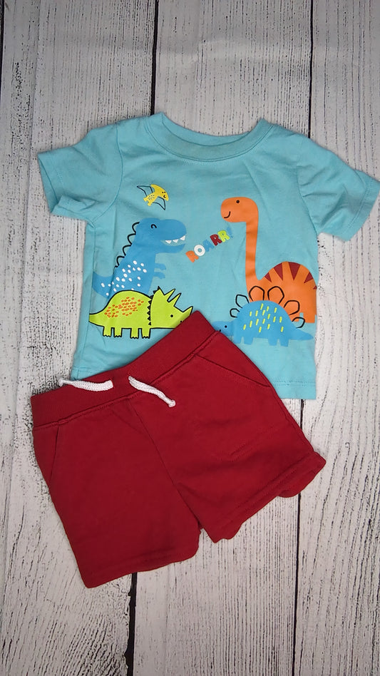 Dino Short Set - 9mo