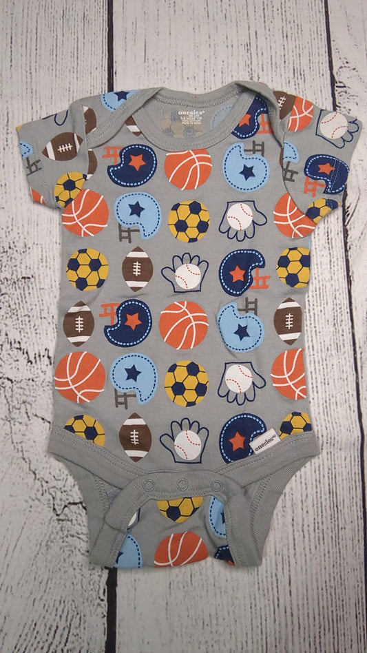 Sports Short Sleeve Onesie - 6mo