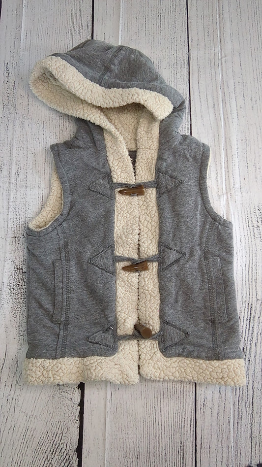 Hooded Sherpa Vest - 5