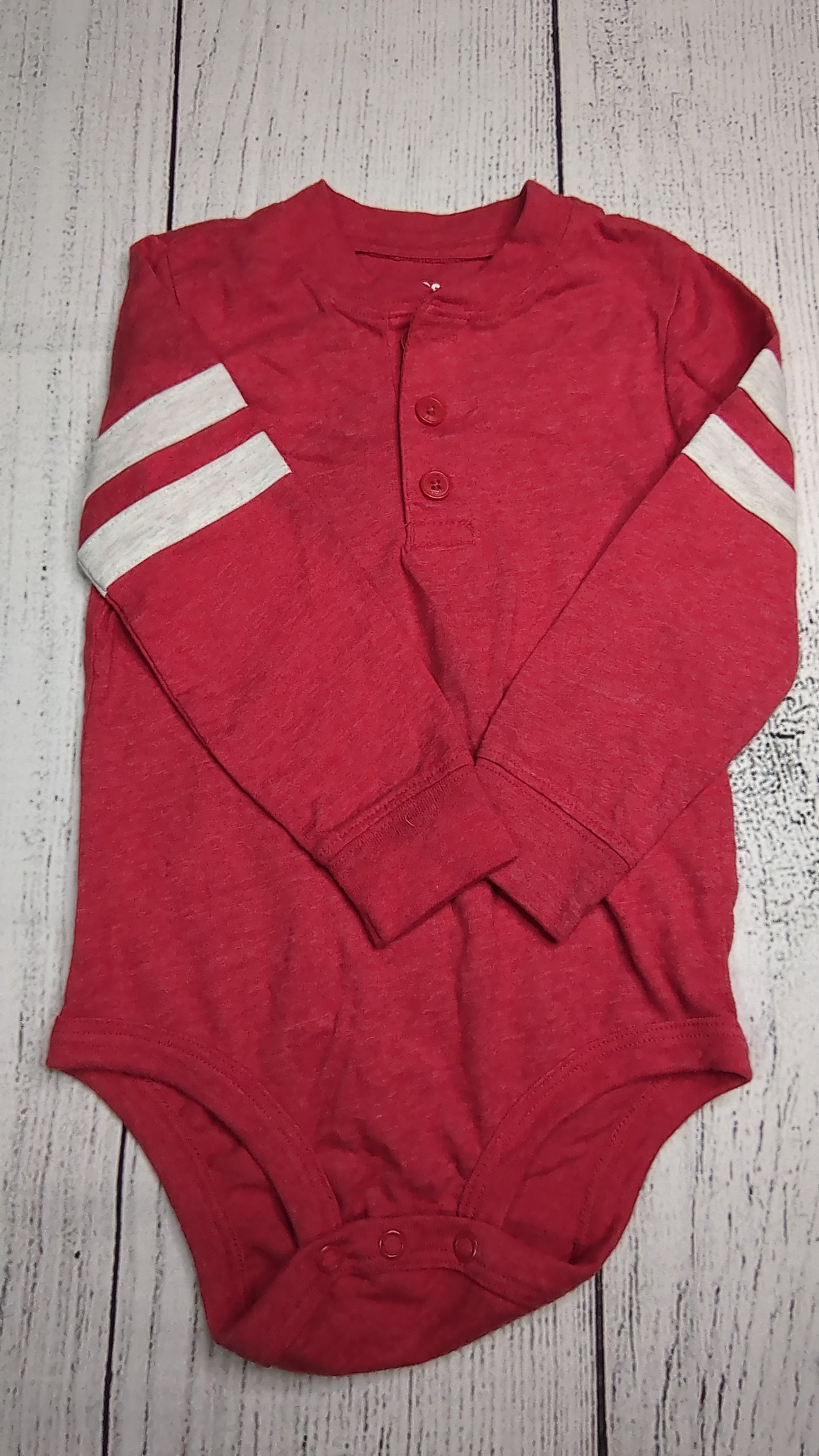 OshKosh Long Sleeve Onesie- 24mo