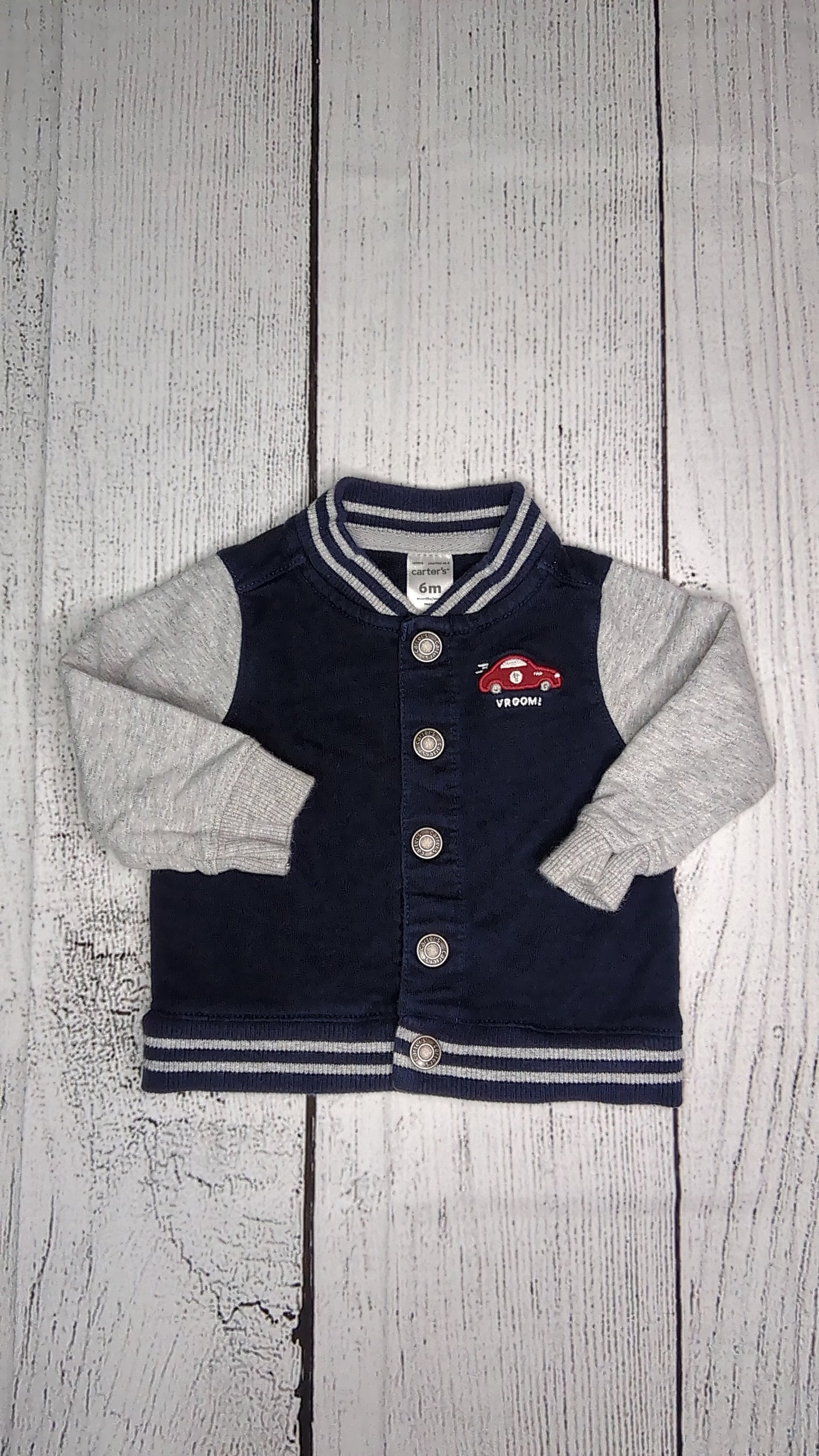 Carters Car Varsity Jacket - 6mo