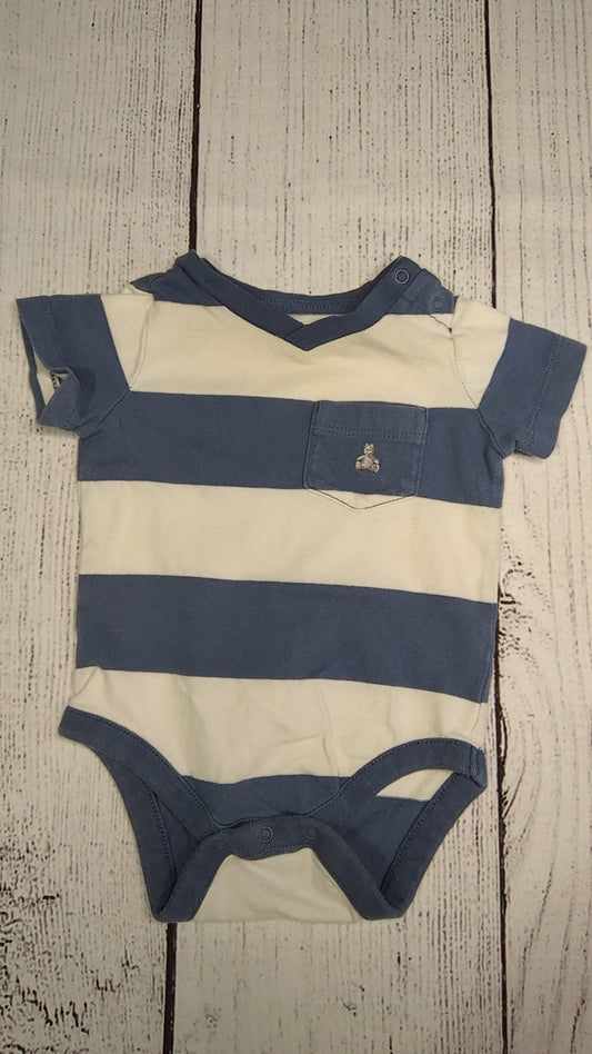 GAP Short Sleeve Onesie - 6mo