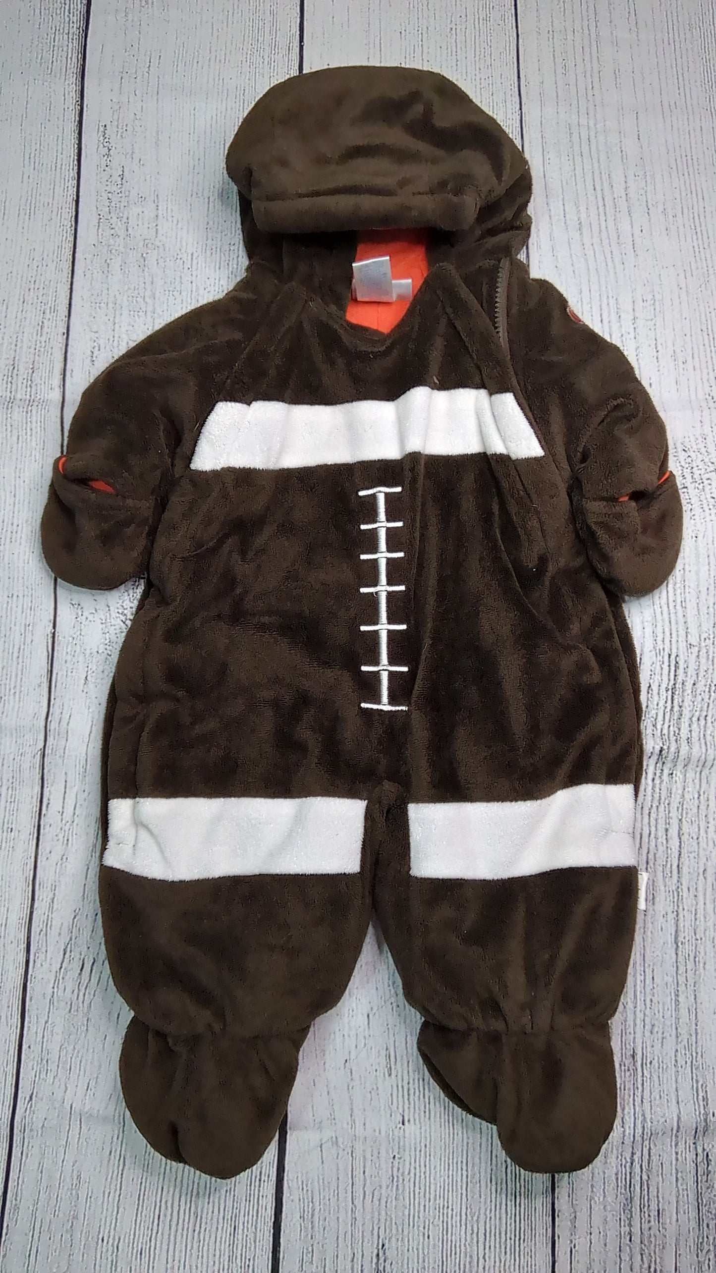 Fleece Football Snow Suit - 6mo