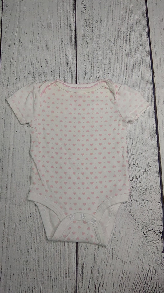 Heart Onesie - 3mo