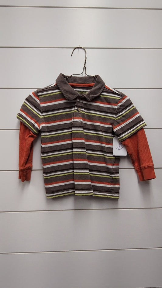 Cherokee Polo LS - *WT* - 2T