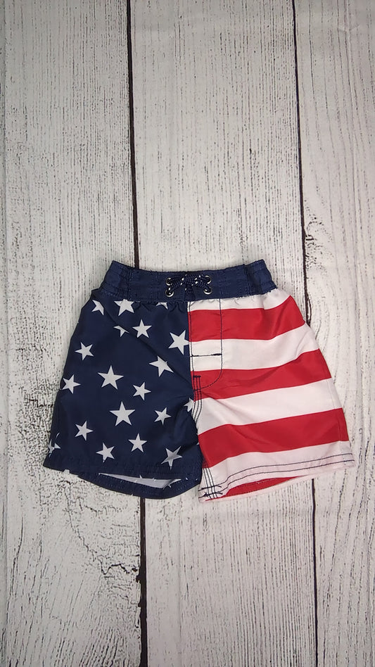 OshKosh USA Swim Trunks - 9mo