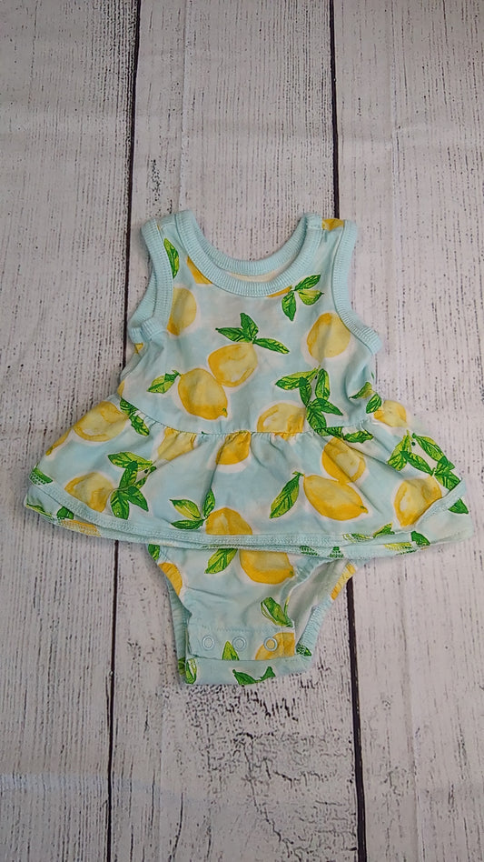 Carters Lemon Tank Onesie - 6mo