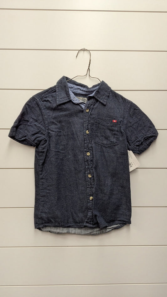 Swiss Cross Button Down LS - *WT* - 7