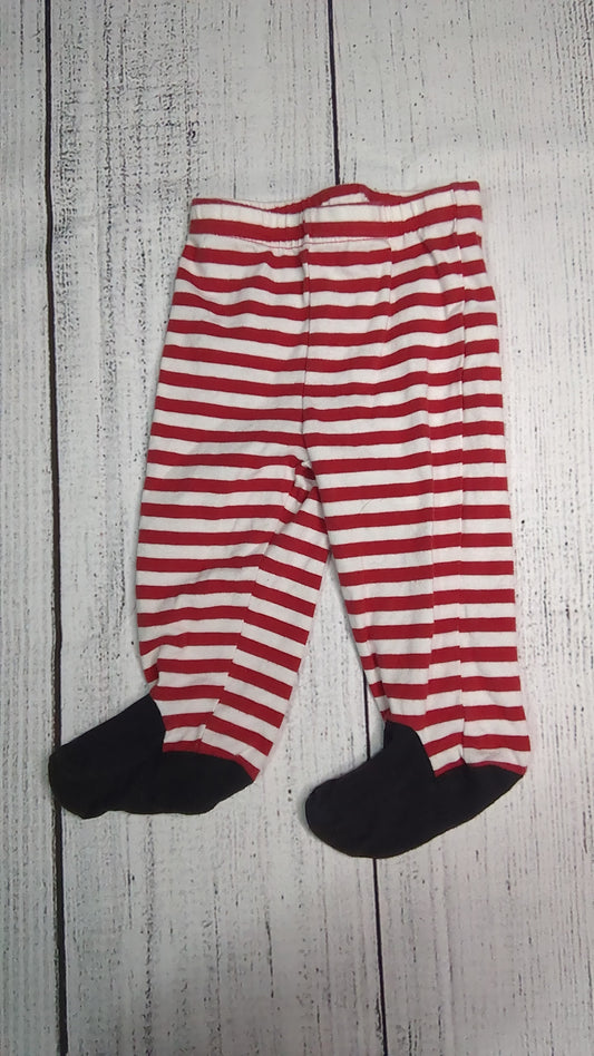 Striped Footsie Pants - 3mo