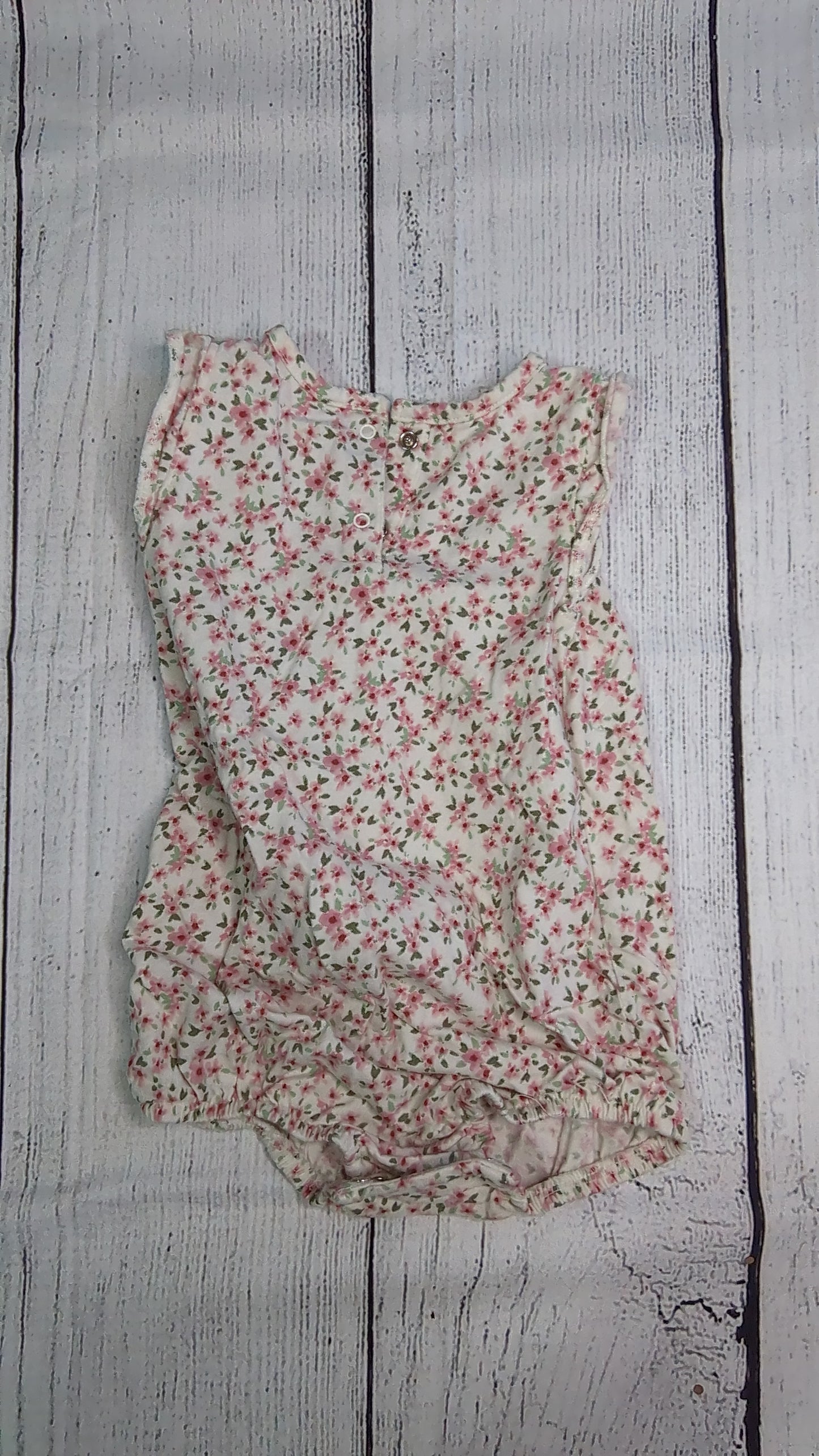 Old Navy Floral Onesie - 24mo