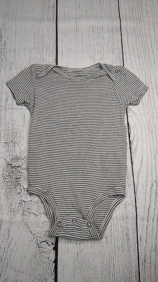 Carters Striped Short Sleeve Onesie - 18mo