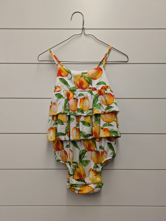 POSH PEANUT Bamboo ROMPER - NWT - *WT* - 24mo