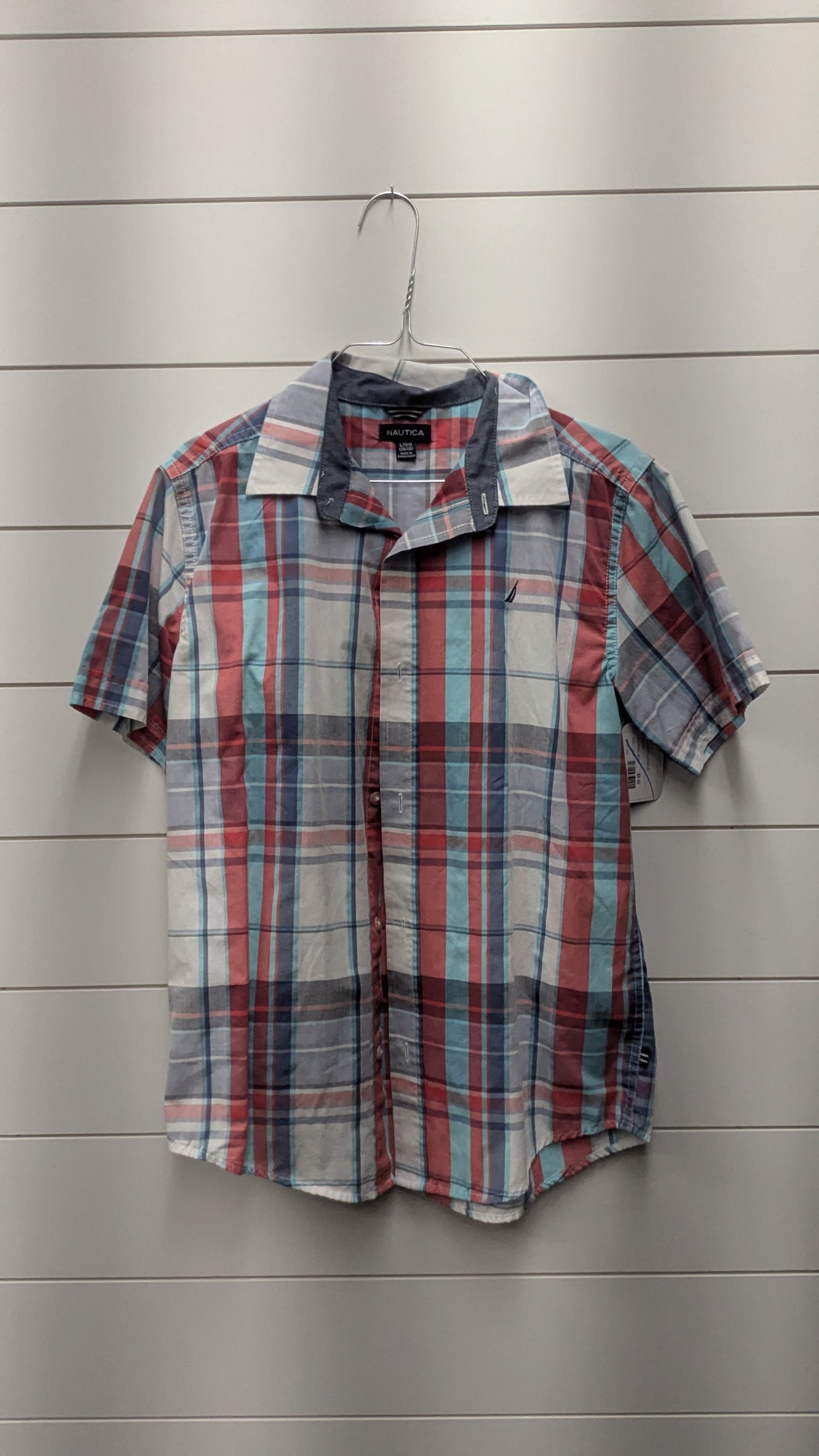 Nautica Button Down LS - *WT* - 16