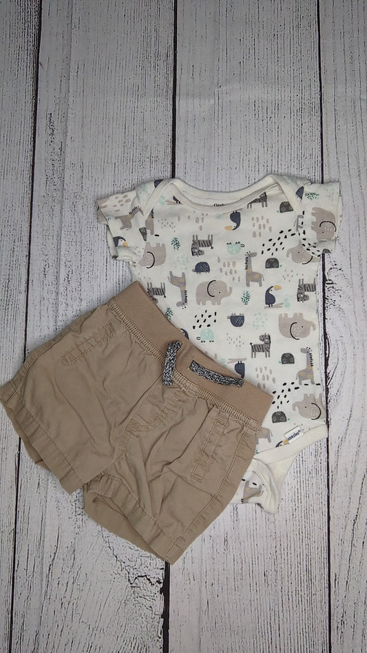 Safari Short Set - 9mo