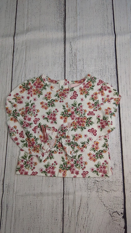 Floral Long Sleeve - 2t