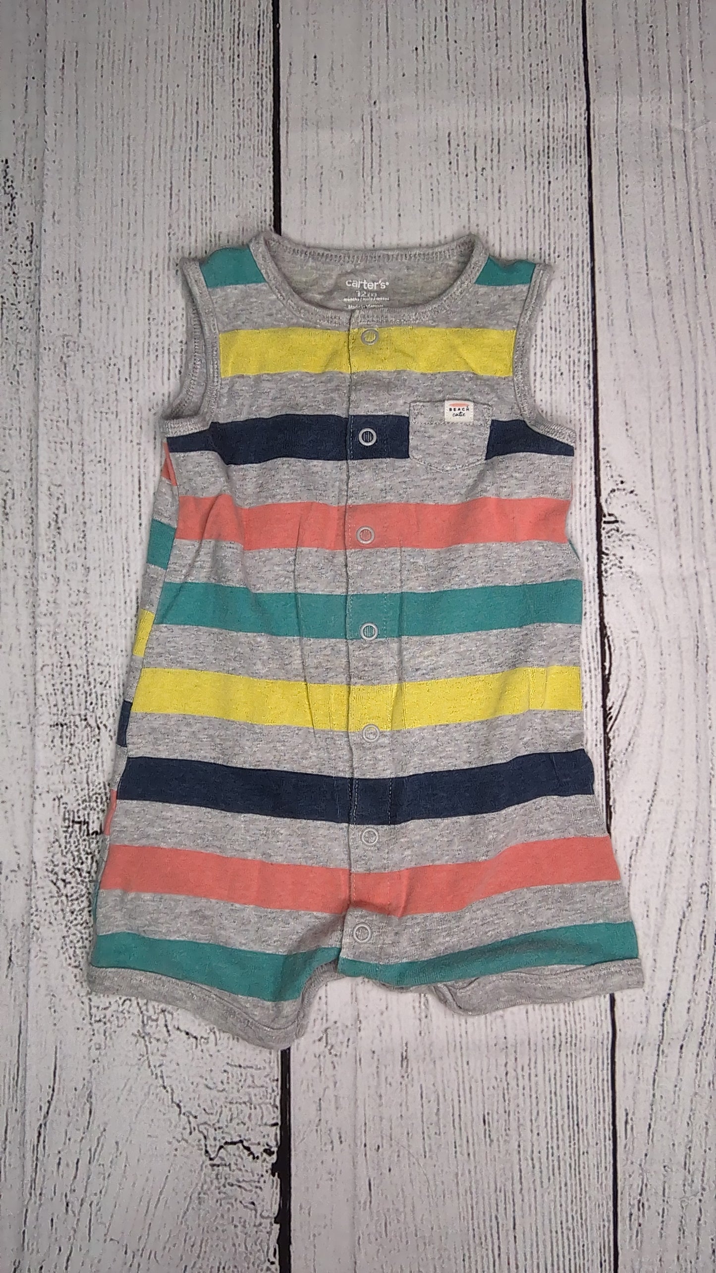 Carters Tank Romper - 12mo