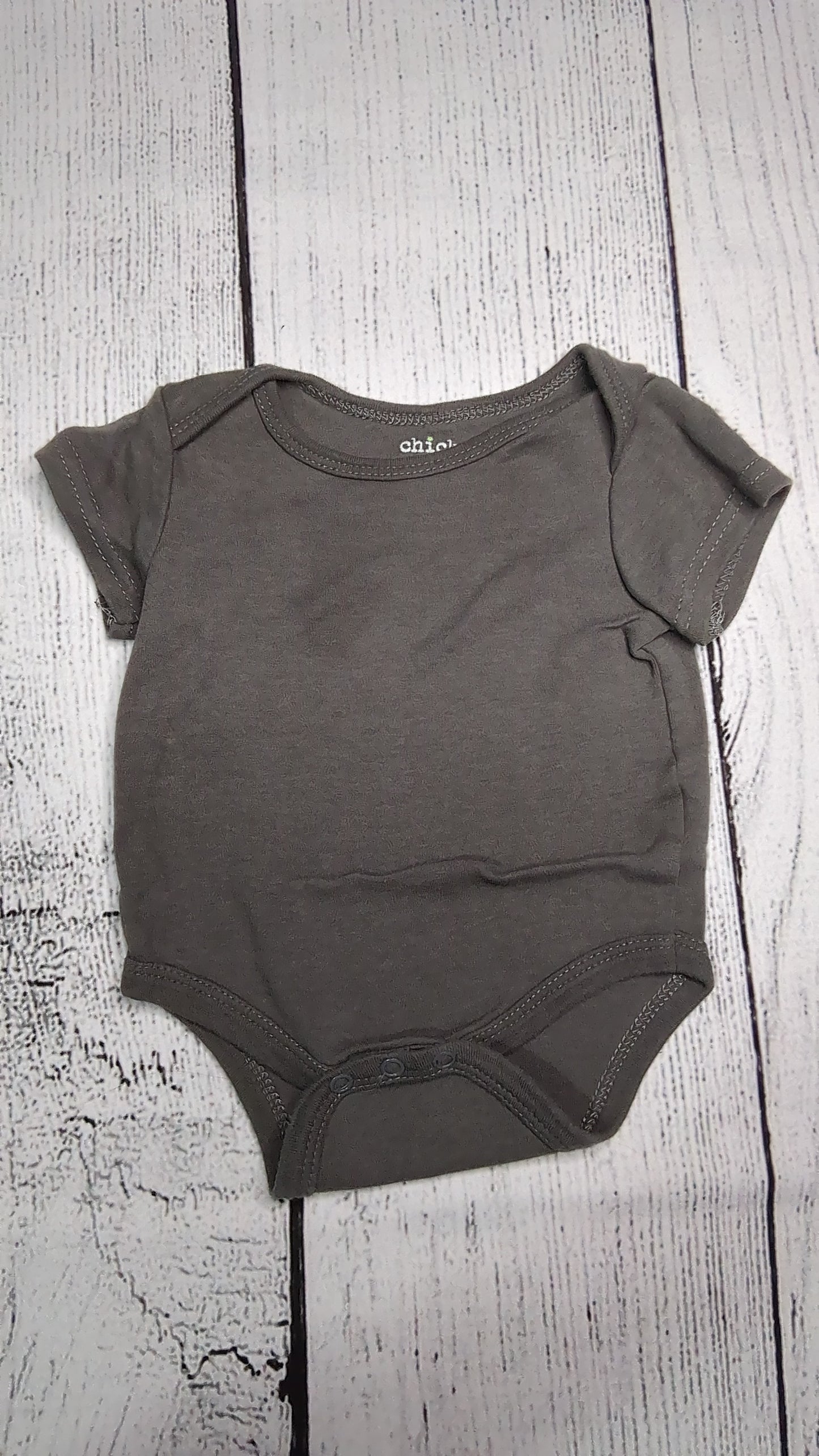 Chick Pea Short Sleeve Onesie - 6mo